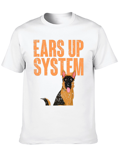 Ears Up System German Shepherd T-Shirt