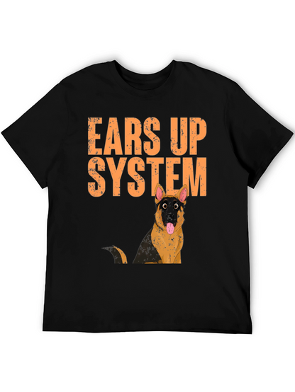 Ears Up System German Shepherd T-Shirt