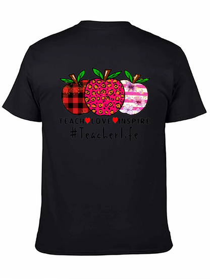 Teacher Life Apple T-Shirt