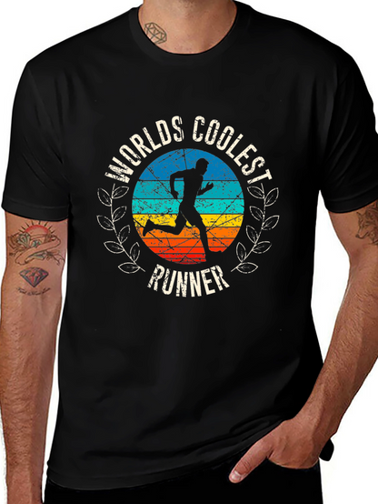 Coolest Runner Black T-Shirt