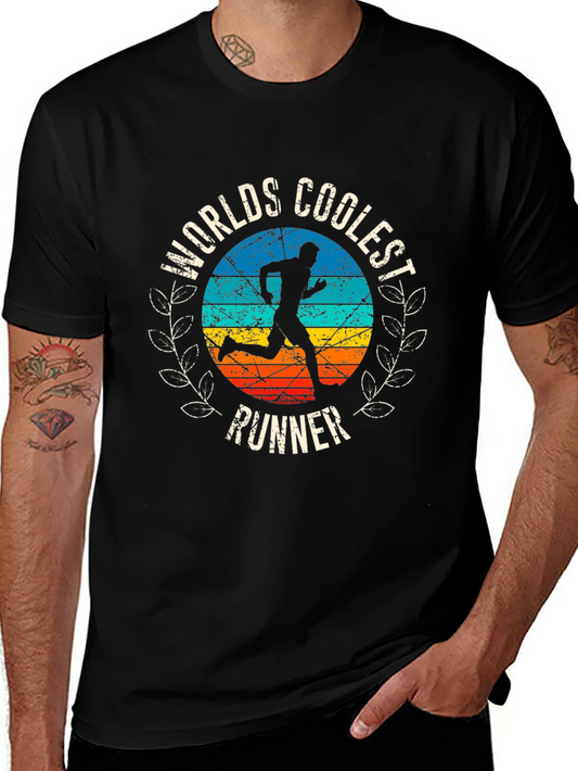 Coolest Runner Black T-Shirt