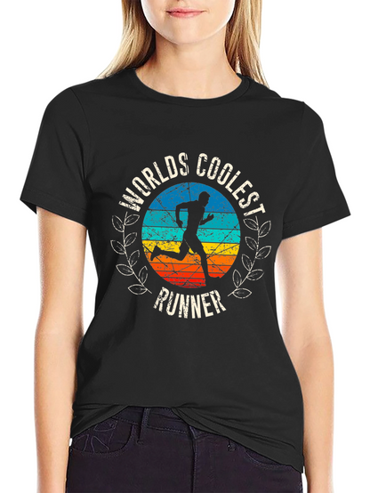 Coolest Runner Black T-Shirt