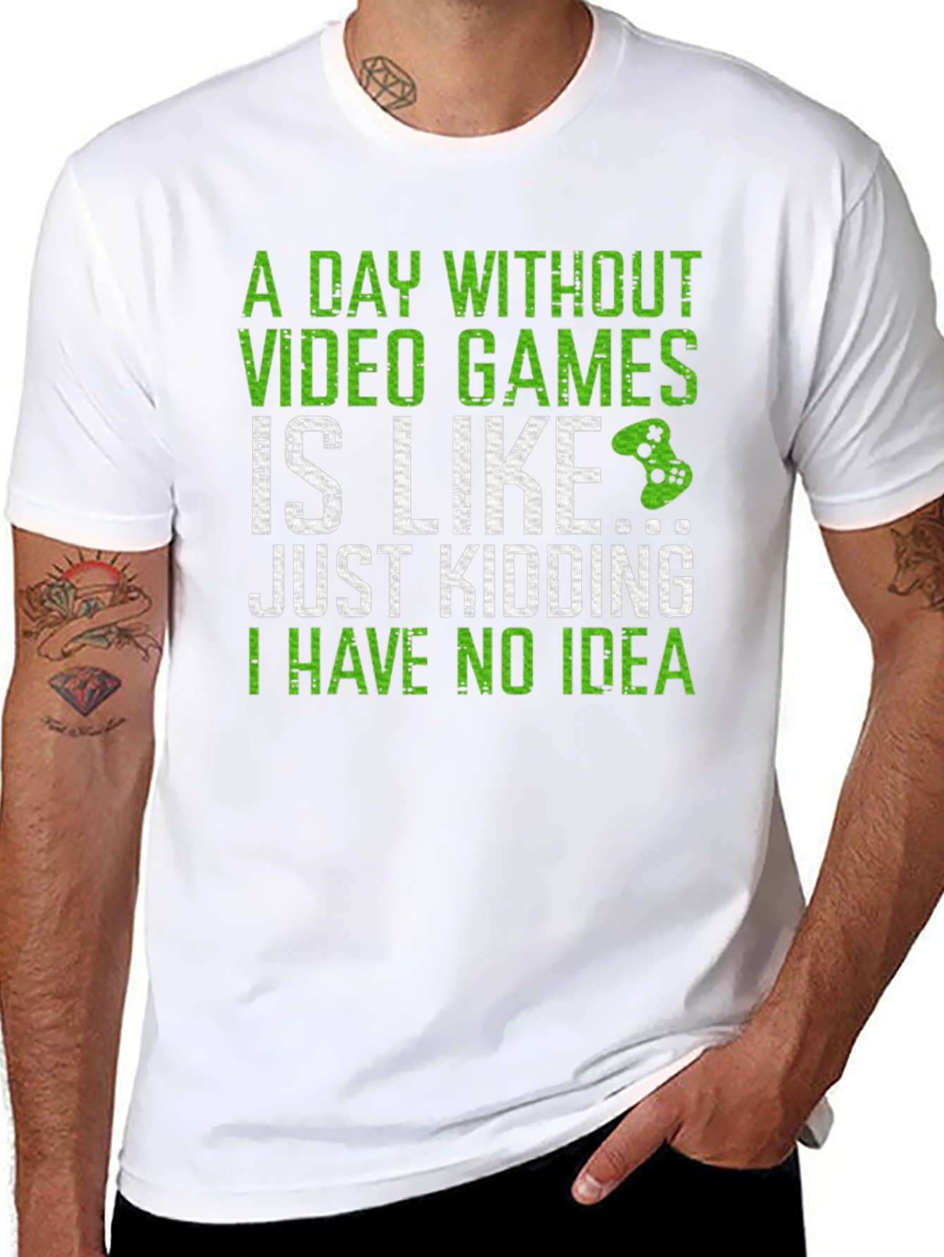 Gamer T-Shirt: A Day Without Video Games...