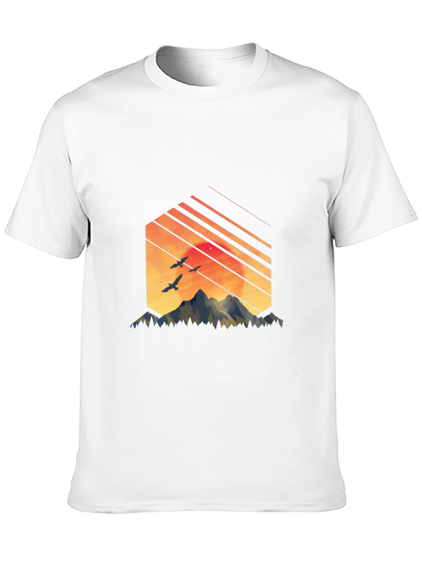 Sunset Mountain Graphic Tee