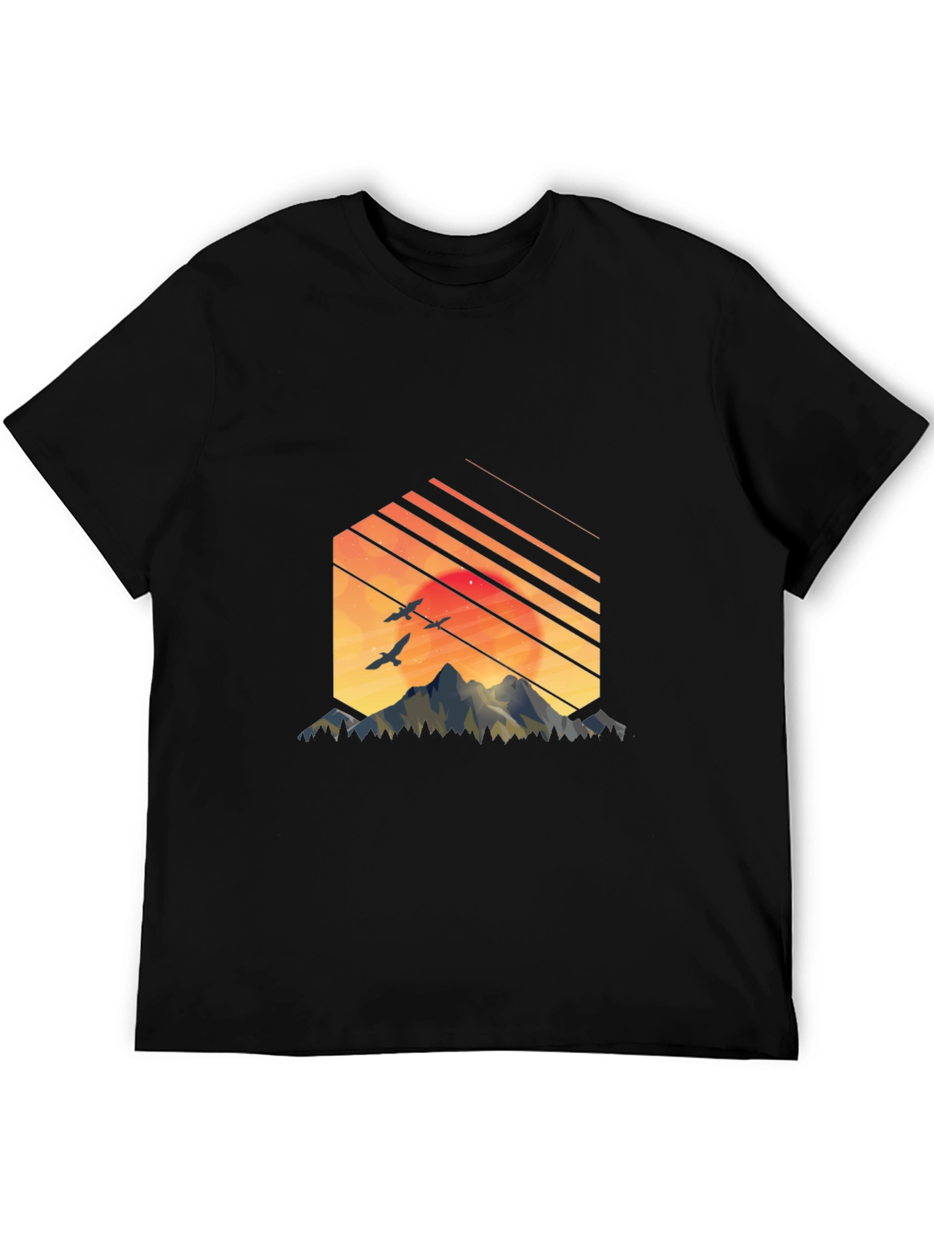 Sunset Mountain Graphic Tee