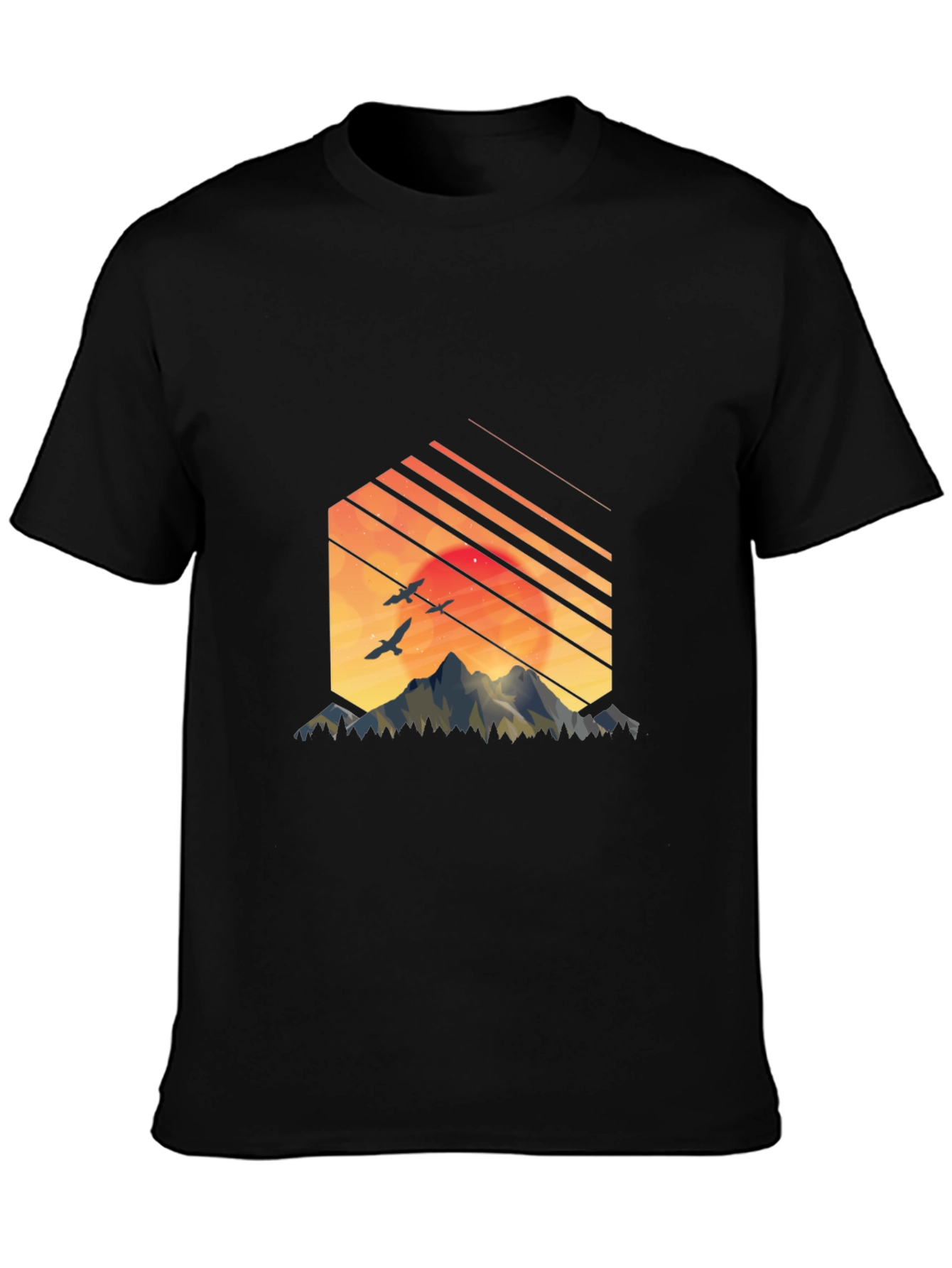 Sunset Mountain Graphic Tee