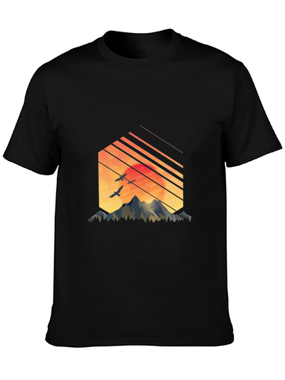 Sunset Mountain Graphic Tee