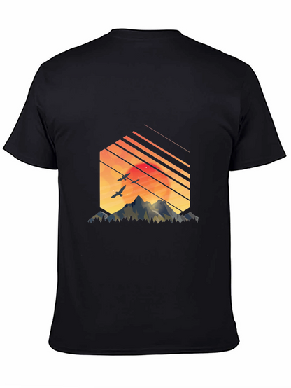 Sunset Mountain Graphic Tee