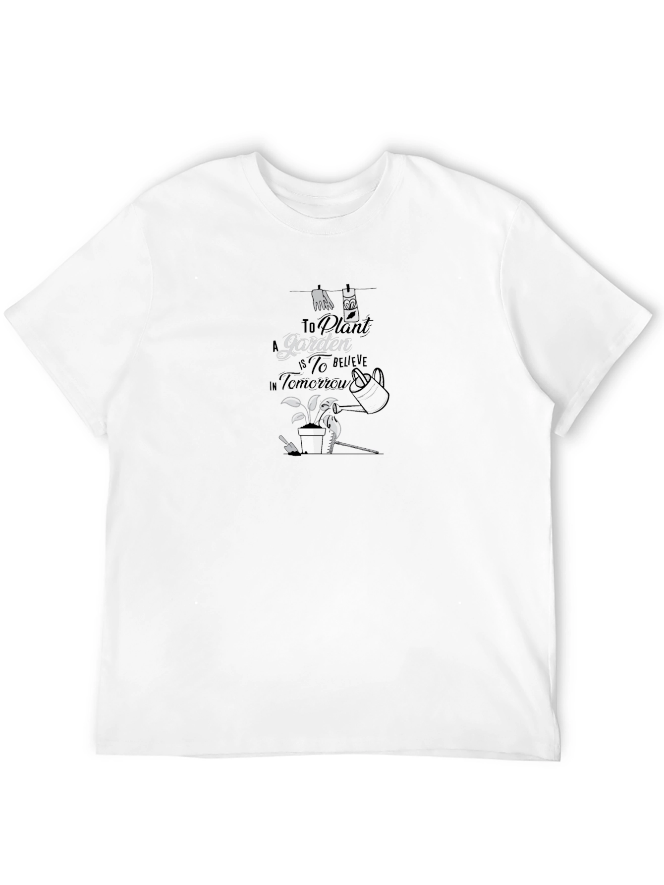 Gardeners Belief Black T-Shirt