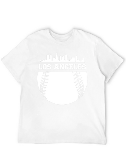 Los Angeles Baseball Graphic Tee - Black