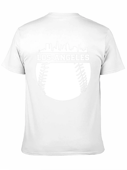 Los Angeles Baseball Graphic Tee - Black