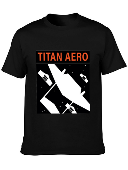 Titan Aero Graphic T-Shirt - Space Flight Inspired