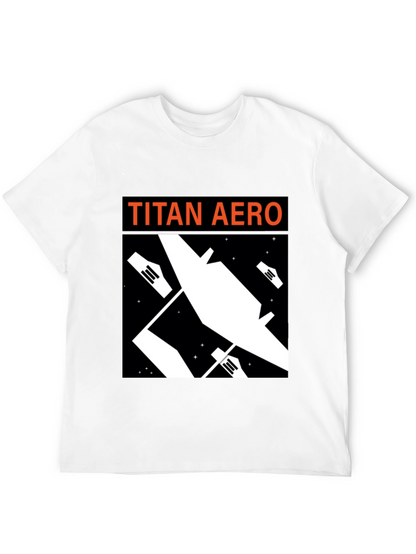 Titan Aero Graphic T-Shirt - Space Flight Inspired