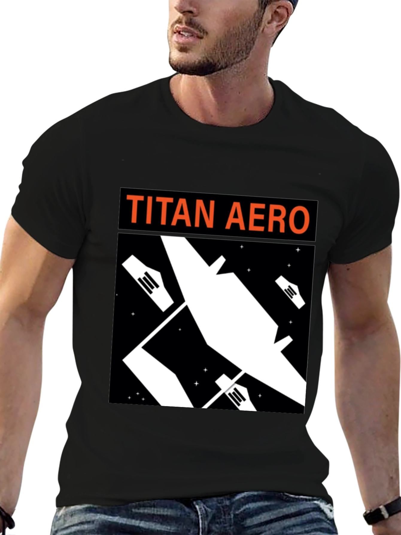 Titan Aero Graphic T-Shirt - Space Flight Inspired