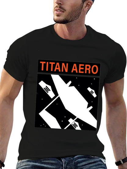 Titan Aero Graphic T-Shirt - Space Flight Inspired
