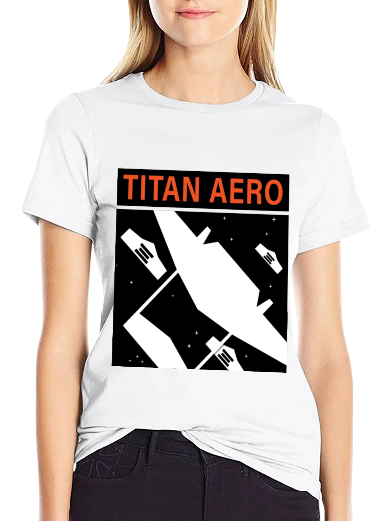 Titan Aero Graphic T-Shirt - Space Flight Inspired