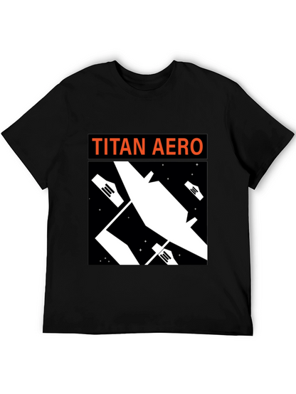 Titan Aero Graphic T-Shirt - Space Flight Inspired