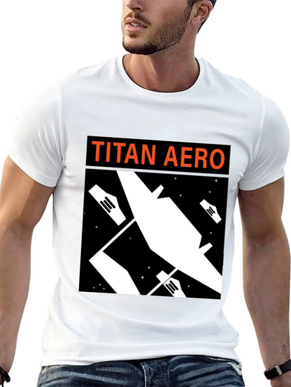 Titan Aero Graphic T-Shirt - Space Flight Inspired