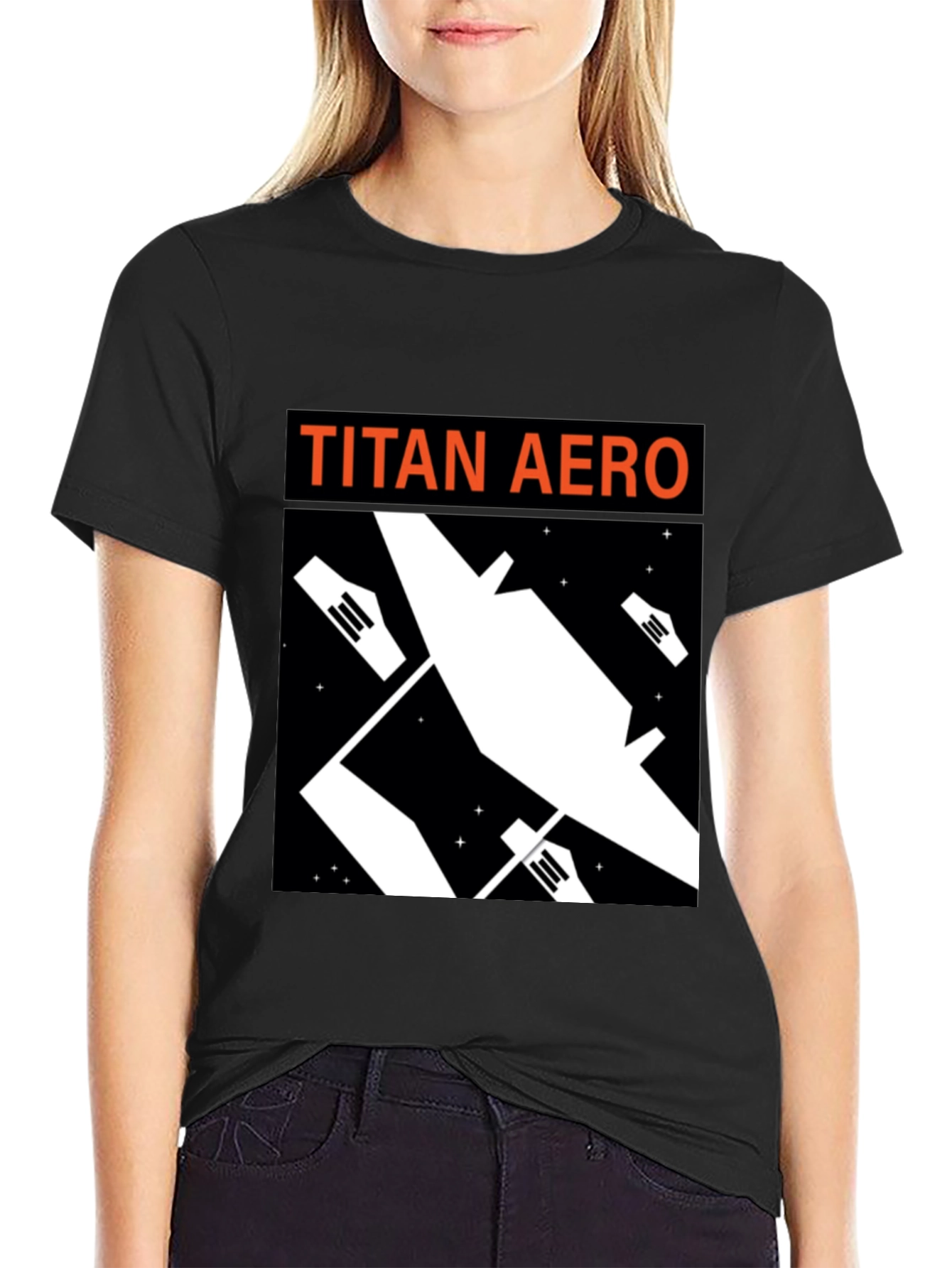 Titan Aero Graphic T-Shirt - Space Flight Inspired