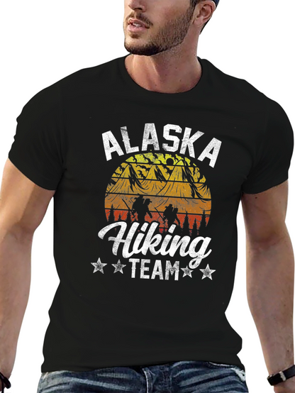 Alaska Hiking Team T-Shirt - Outdoor Adventure Tee