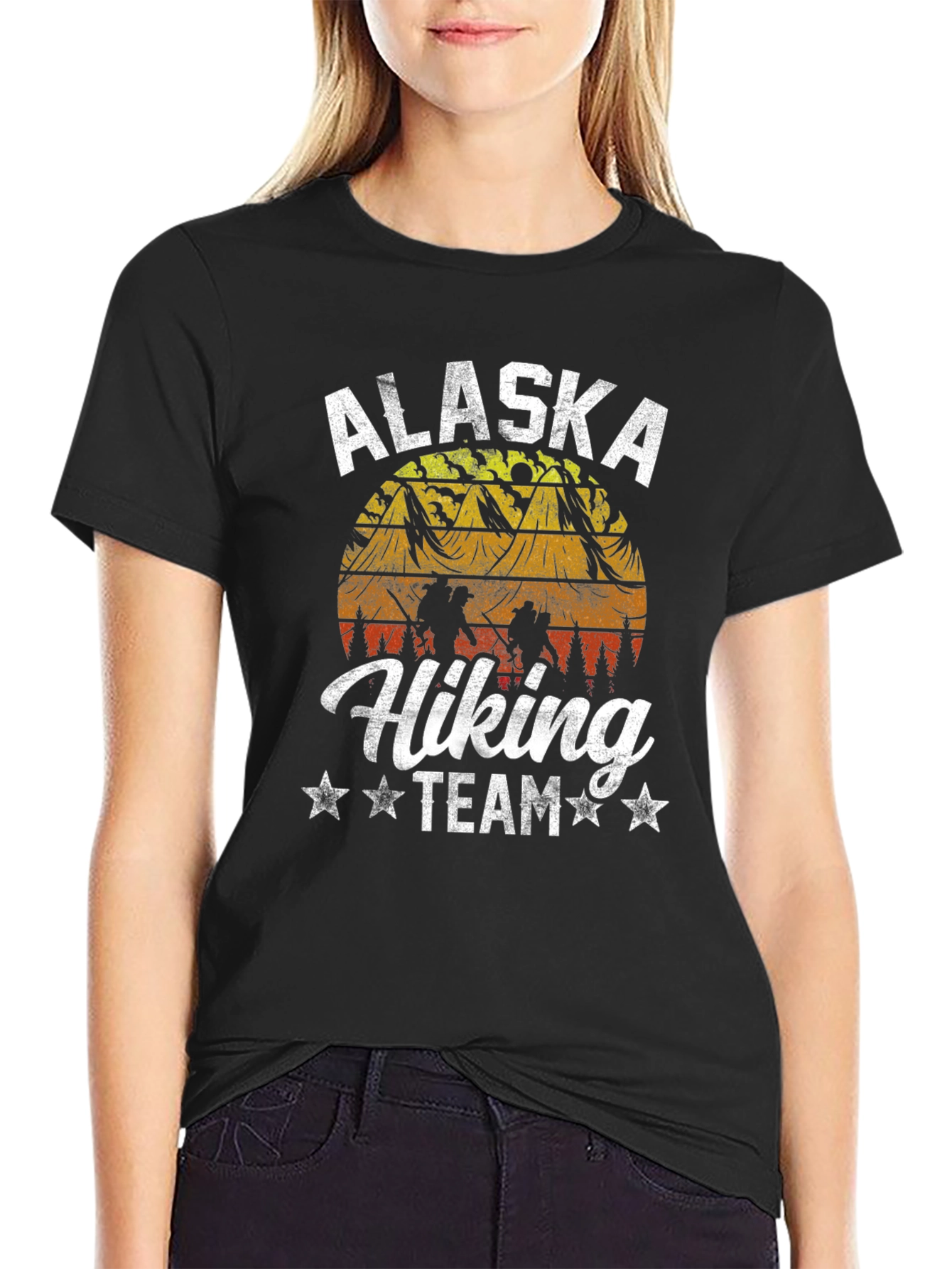 Alaska Hiking Team T-Shirt - Outdoor Adventure Tee