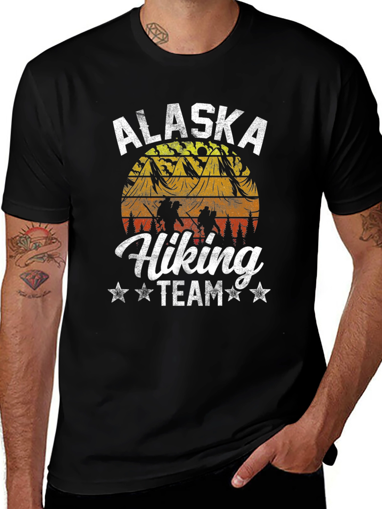 Alaska Hiking Team T-Shirt - Outdoor Adventure Tee