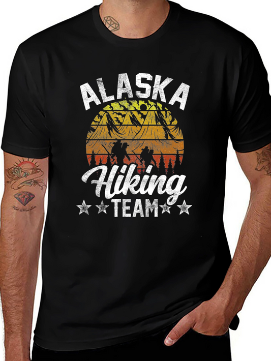 Alaska Hiking Team T-Shirt - Outdoor Adventure Tee