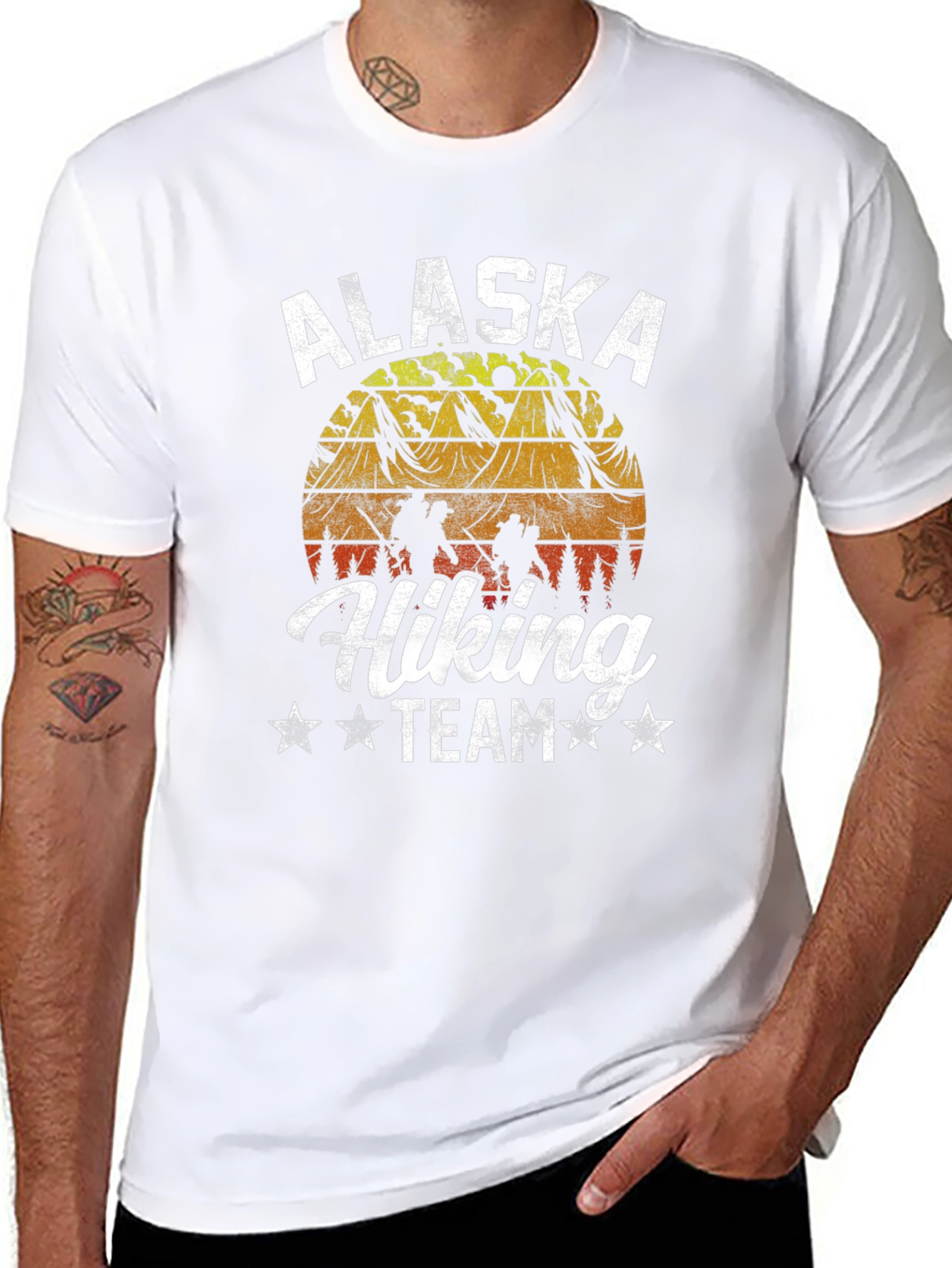 Alaska Hiking Team T-Shirt - Outdoor Adventure Tee