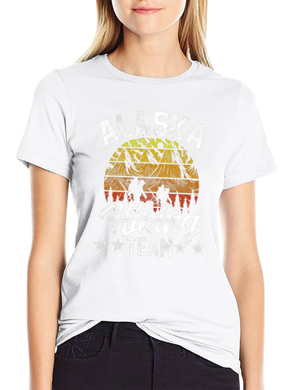 Alaska Hiking Team T-Shirt - Outdoor Adventure Tee