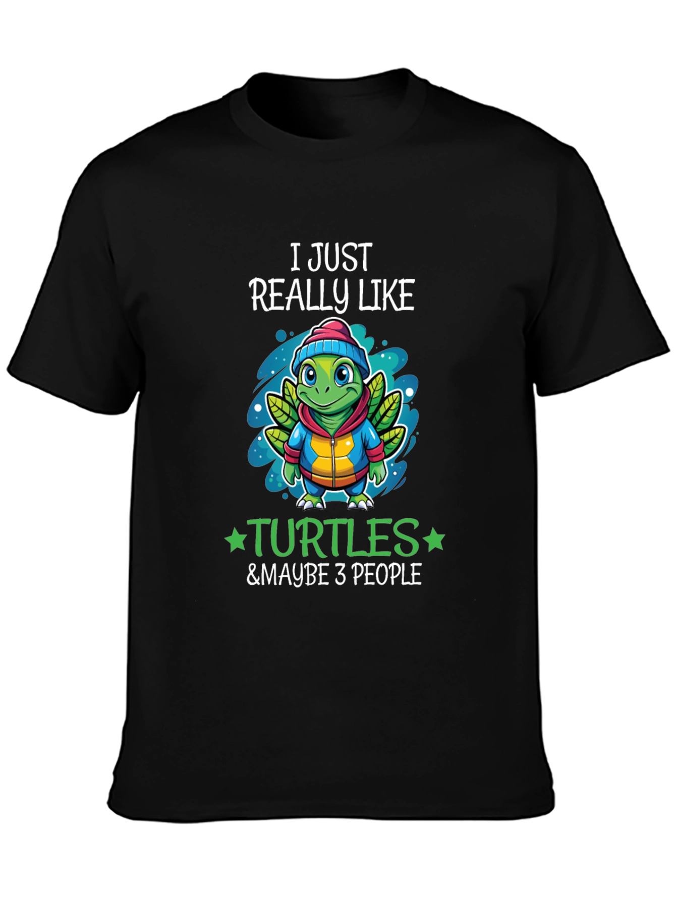 I Just Really Like Turtles T-Shirt