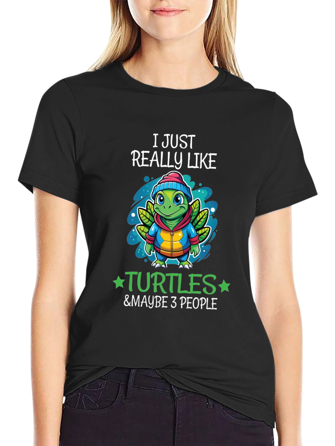 I Just Really Like Turtles T-Shirt