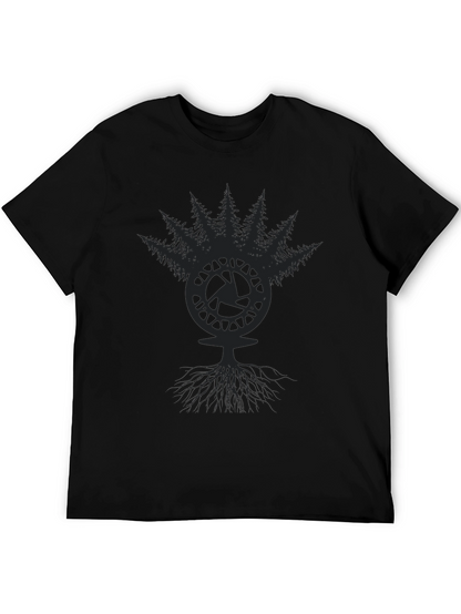 Nature Lens T-Shirt - Dark Forest Camera Tee