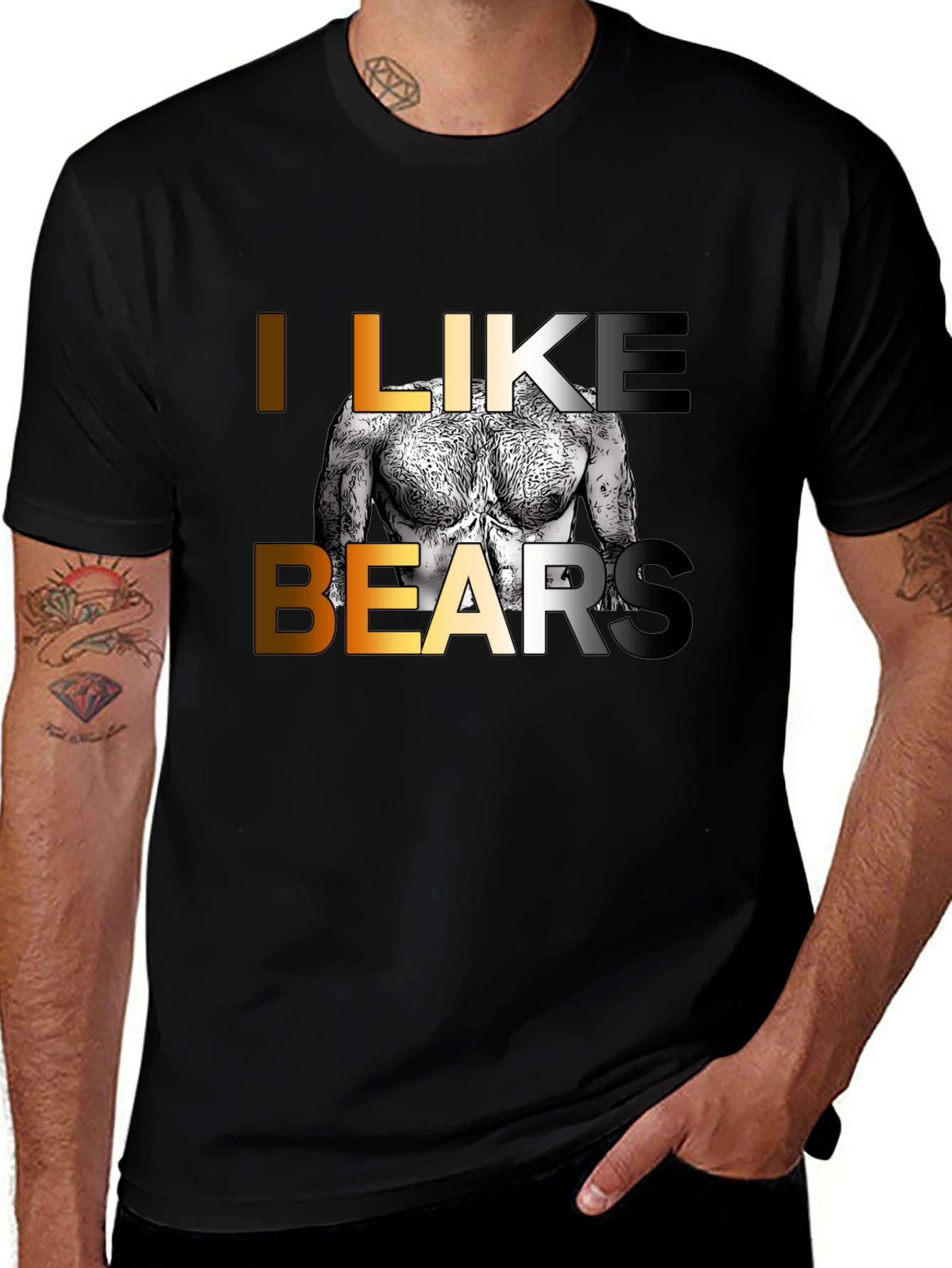 I Like Bears Graphic Tee