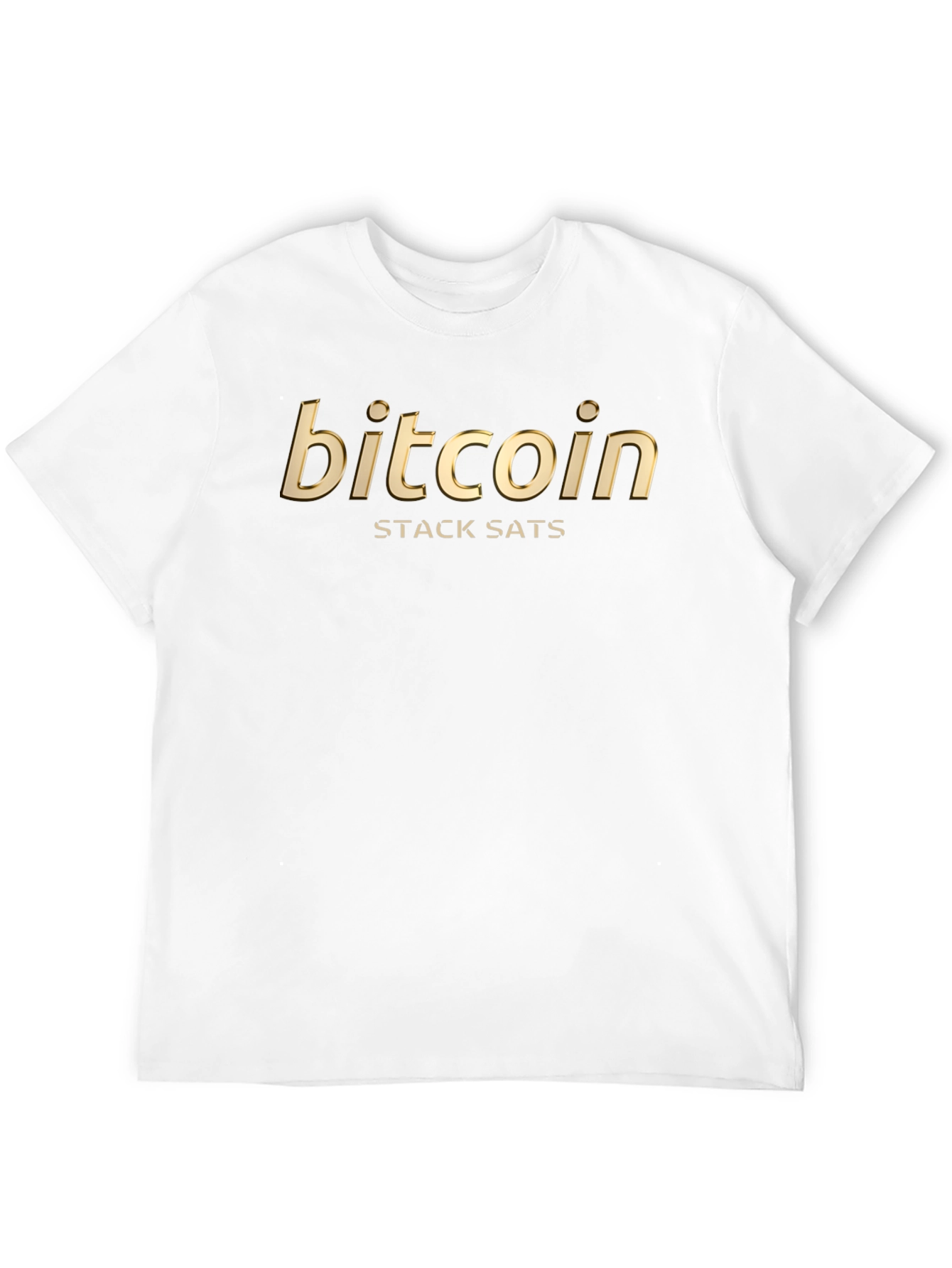 Bitcoin Stack Sats Black T-Shirt