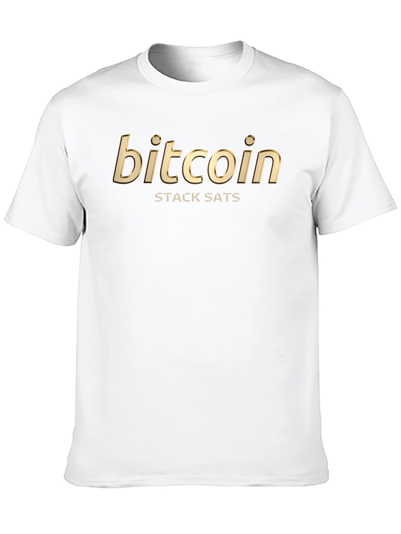 Bitcoin Stack Sats Black T-Shirt
