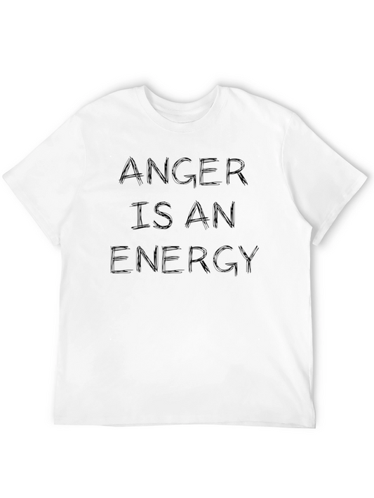 Anger is an Energy Graphic T-Shirt - Black