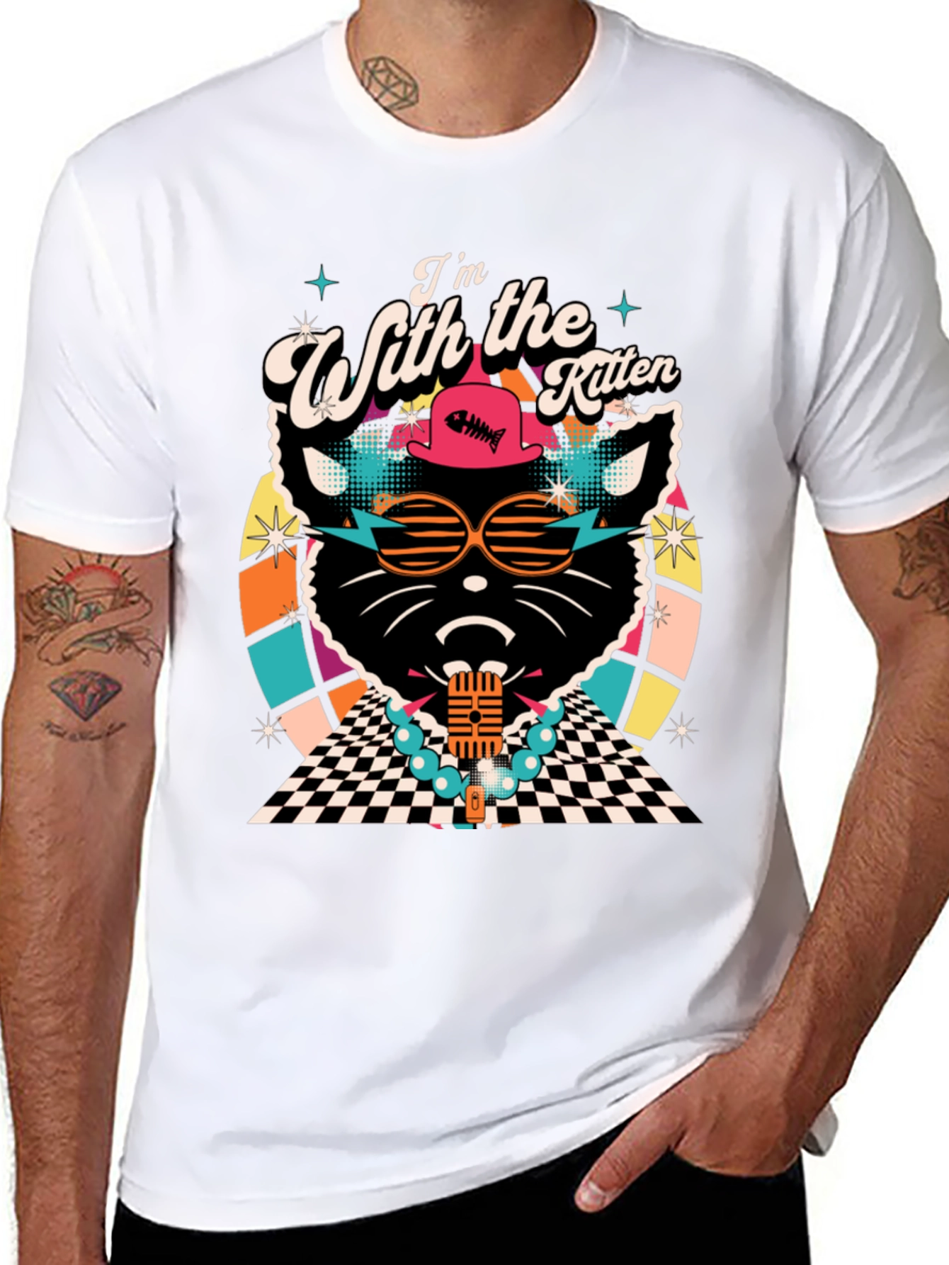 Retro Kitten T-Shirt
