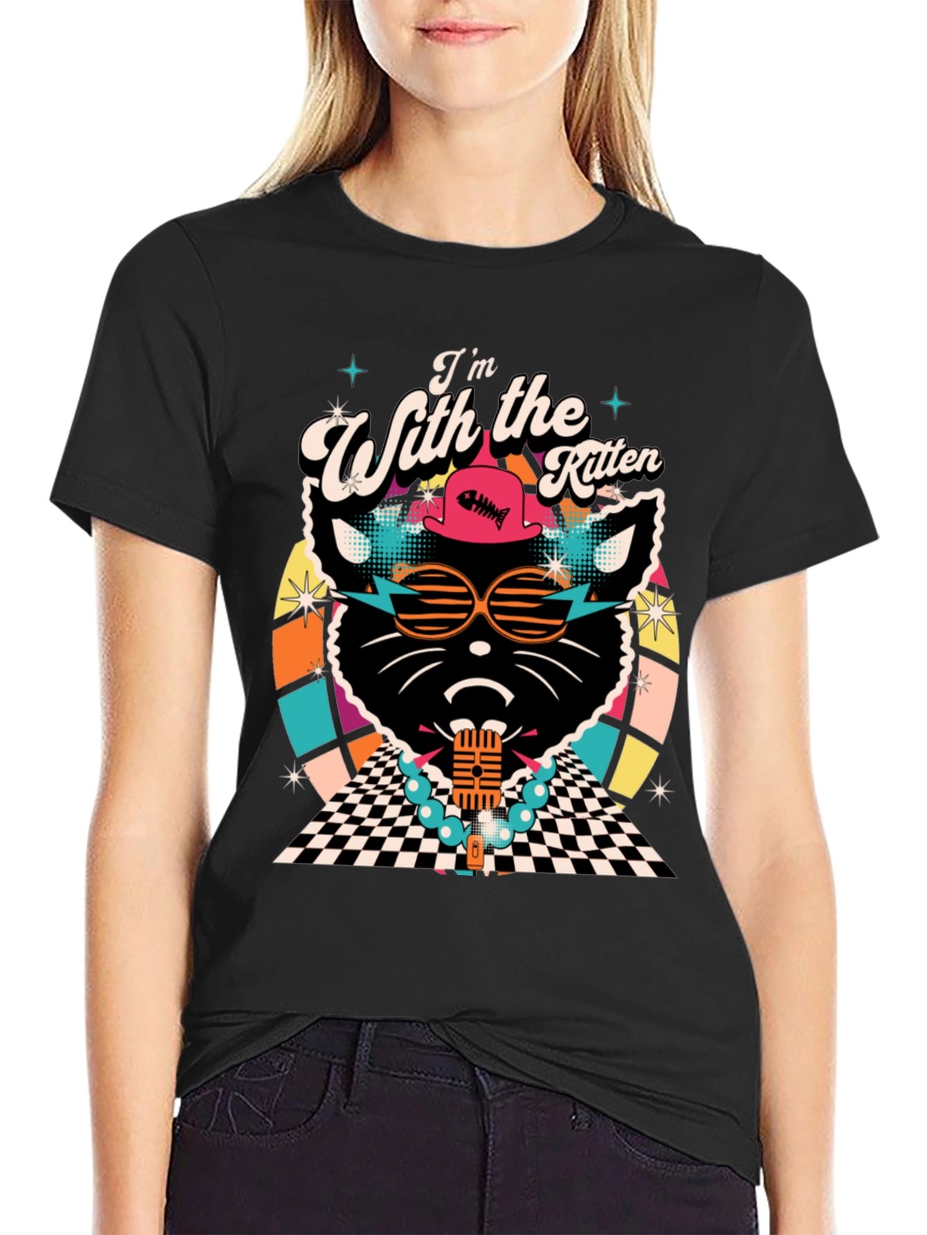 Retro Kitten T-Shirt