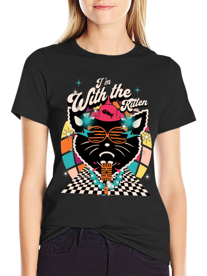 Retro Kitten T-Shirt
