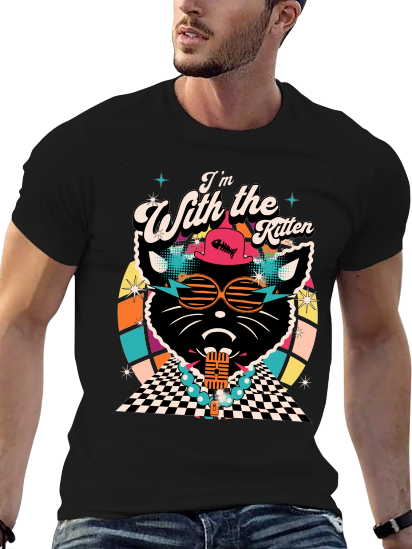 Retro Kitten T-Shirt