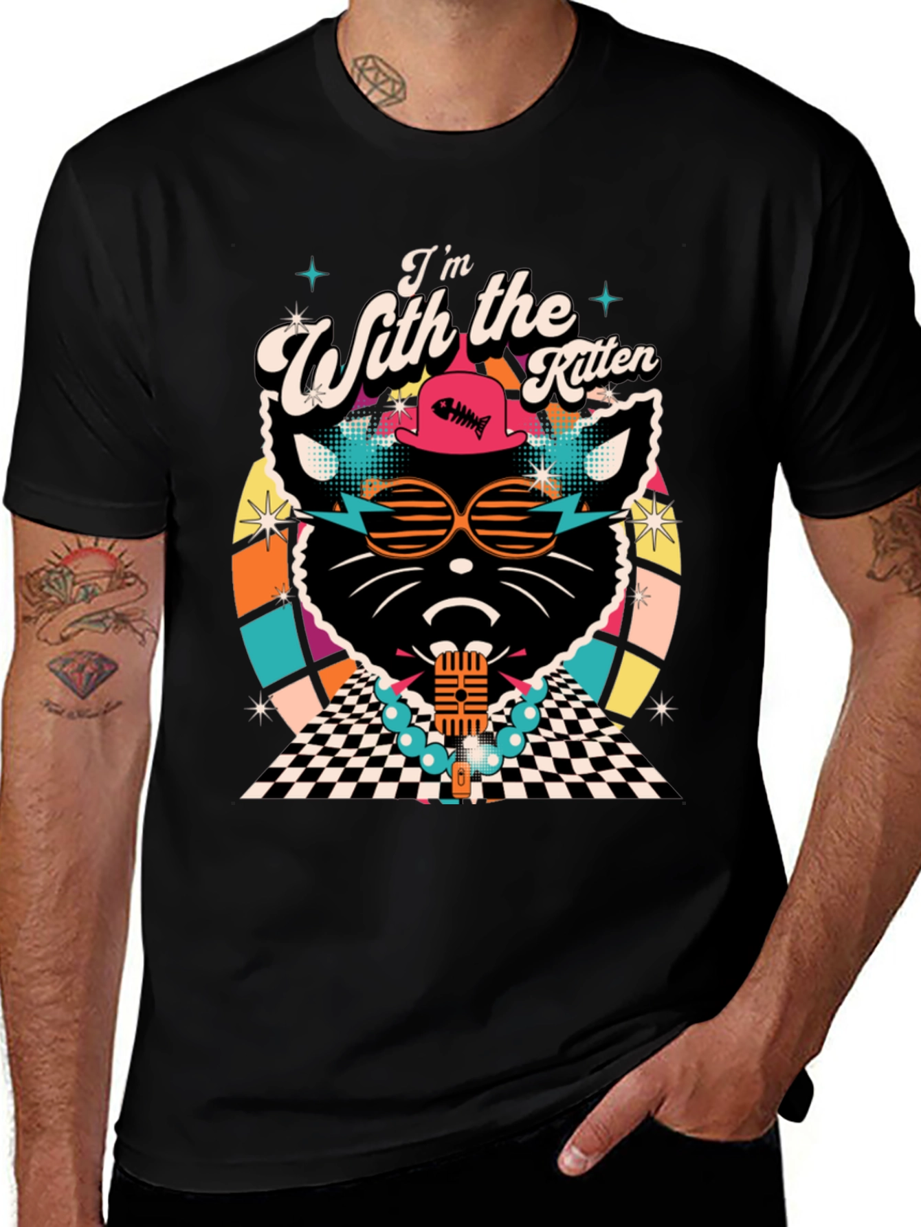 Retro Kitten T-Shirt
