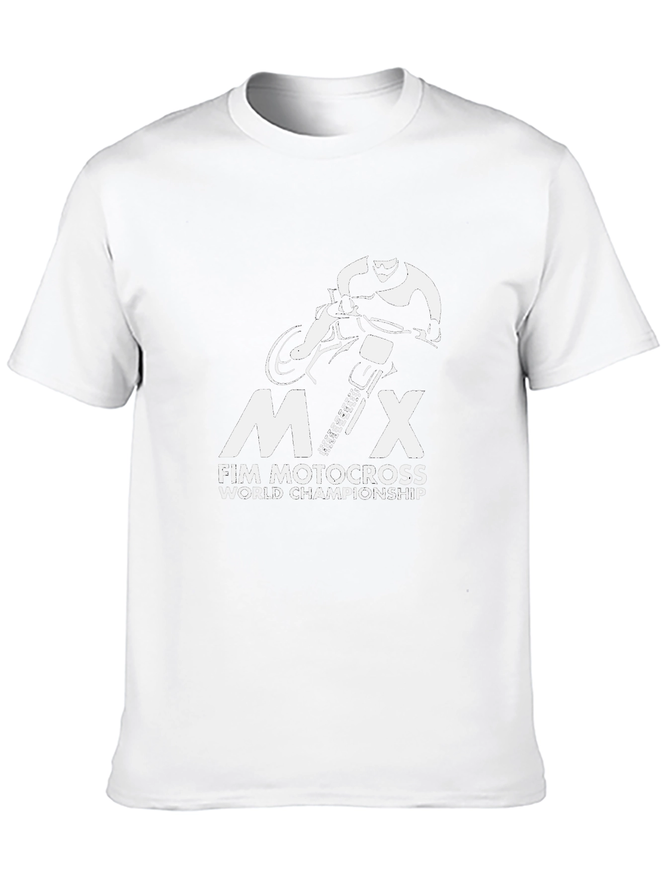 MX FIM Motocross World Championship Black T-Shirt