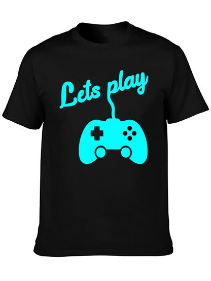 Lets Play Gaming T-Shirt for Gamers