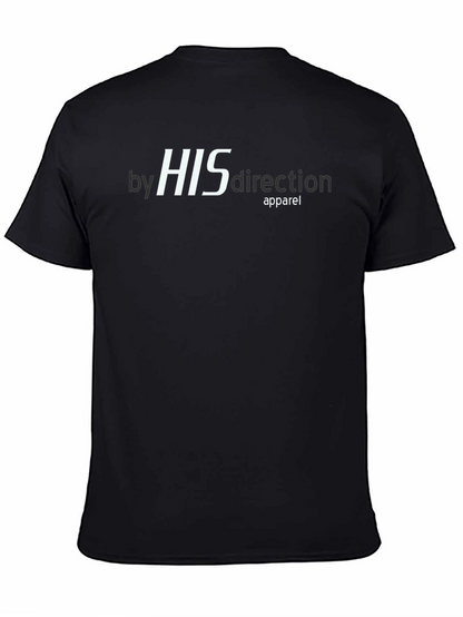 By His Direction Apparel Black T-Shirt