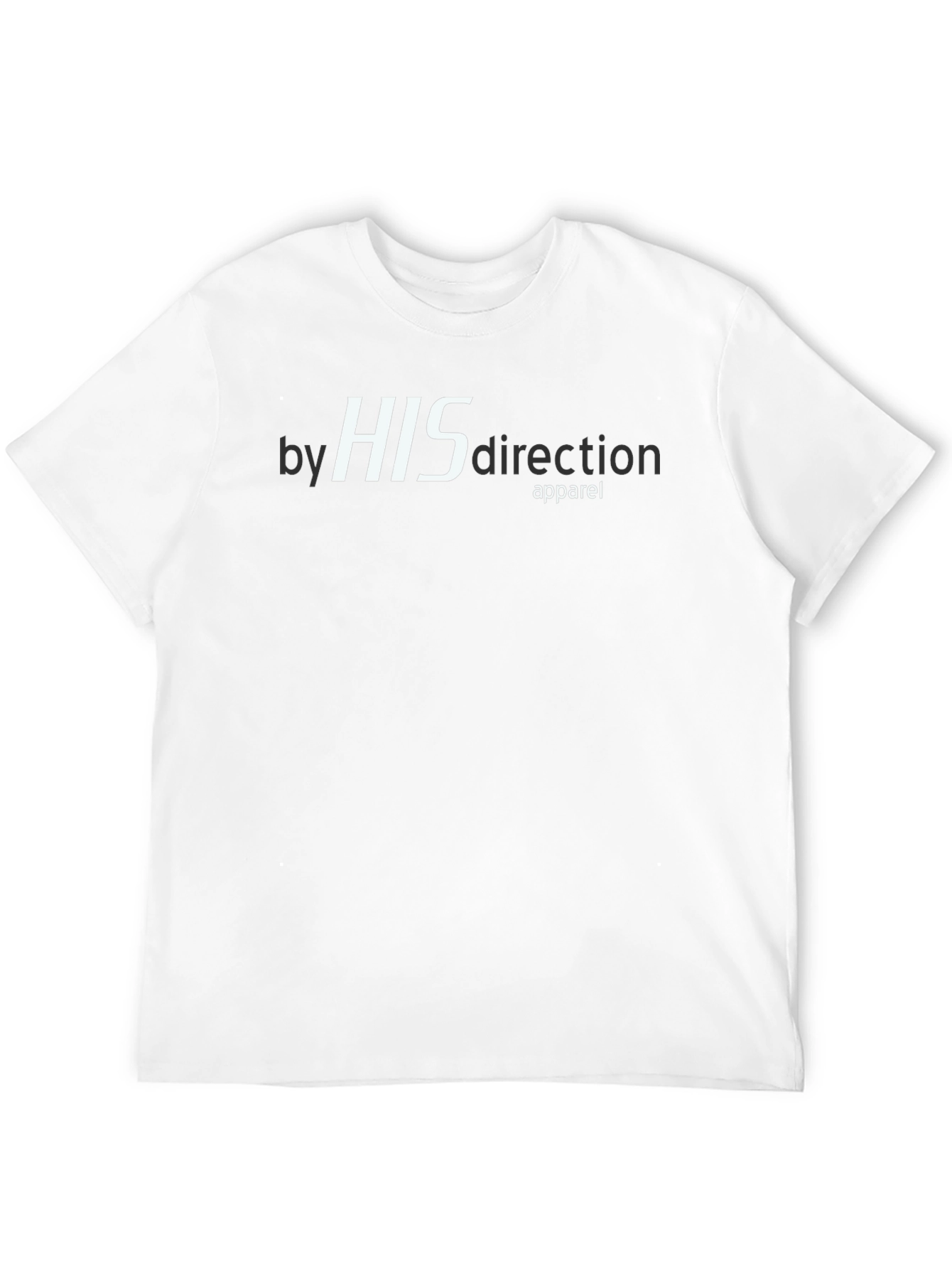 By His Direction Apparel Black T-Shirt