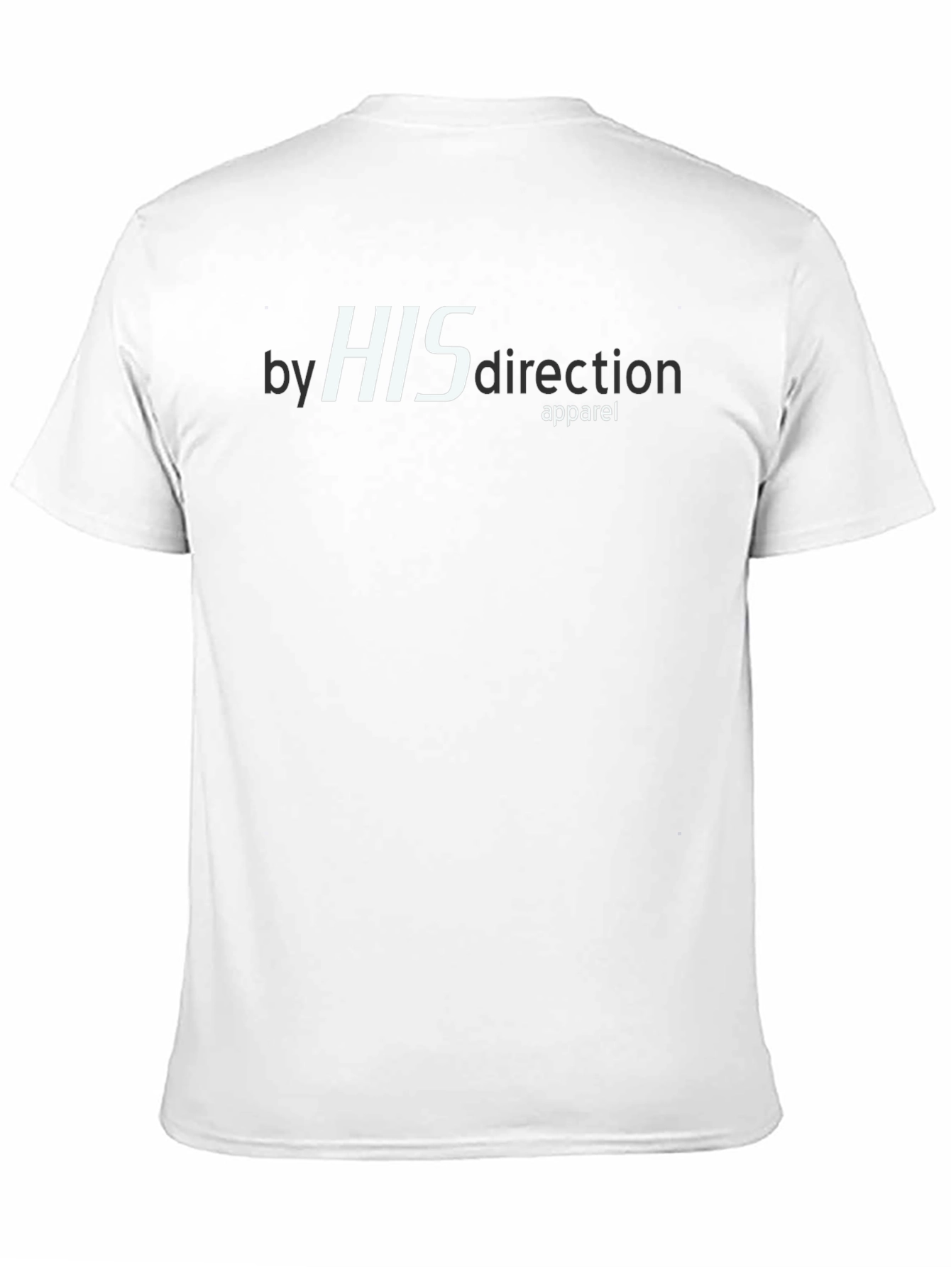 By His Direction Apparel Black T-Shirt