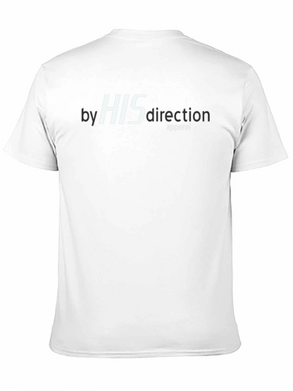 By His Direction Apparel Black T-Shirt