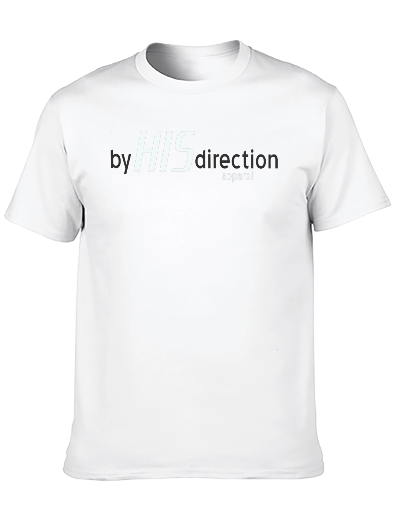 By His Direction Apparel Black T-Shirt