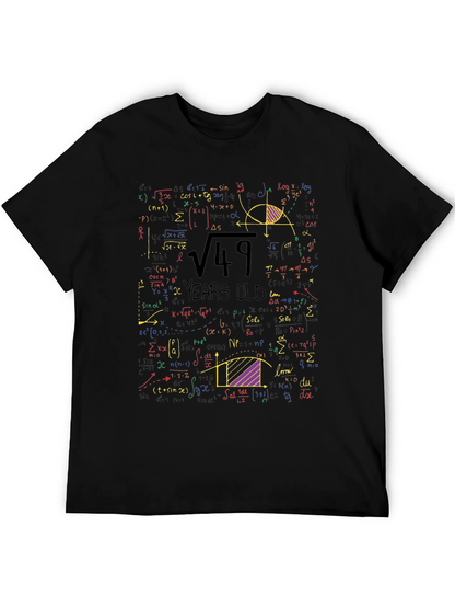 Math Equations 49th Birthday T-Shirt