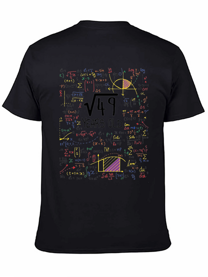Math Equations 49th Birthday T-Shirt
